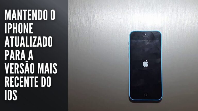 Mantendo o iPhone atualizado para a versão mais recente do iOS