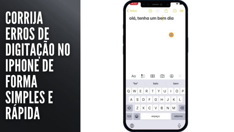 Corrija Erros de Digitação no iPhone de Forma Simples e Rápida