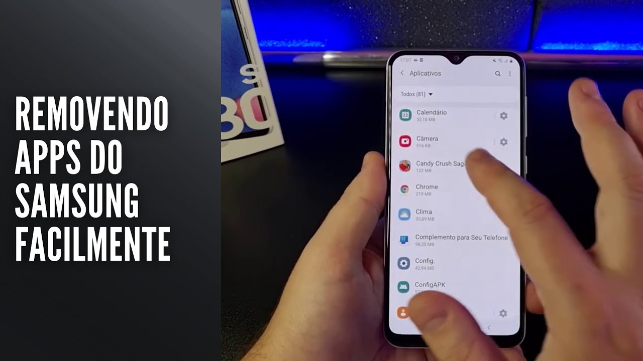 Removendo apps do Samsung facilmente