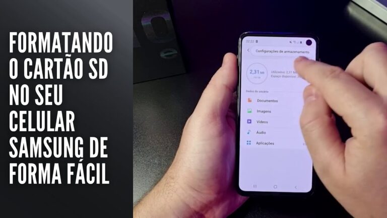 Formatando o cartão SD no seu celular Samsung de forma fácil