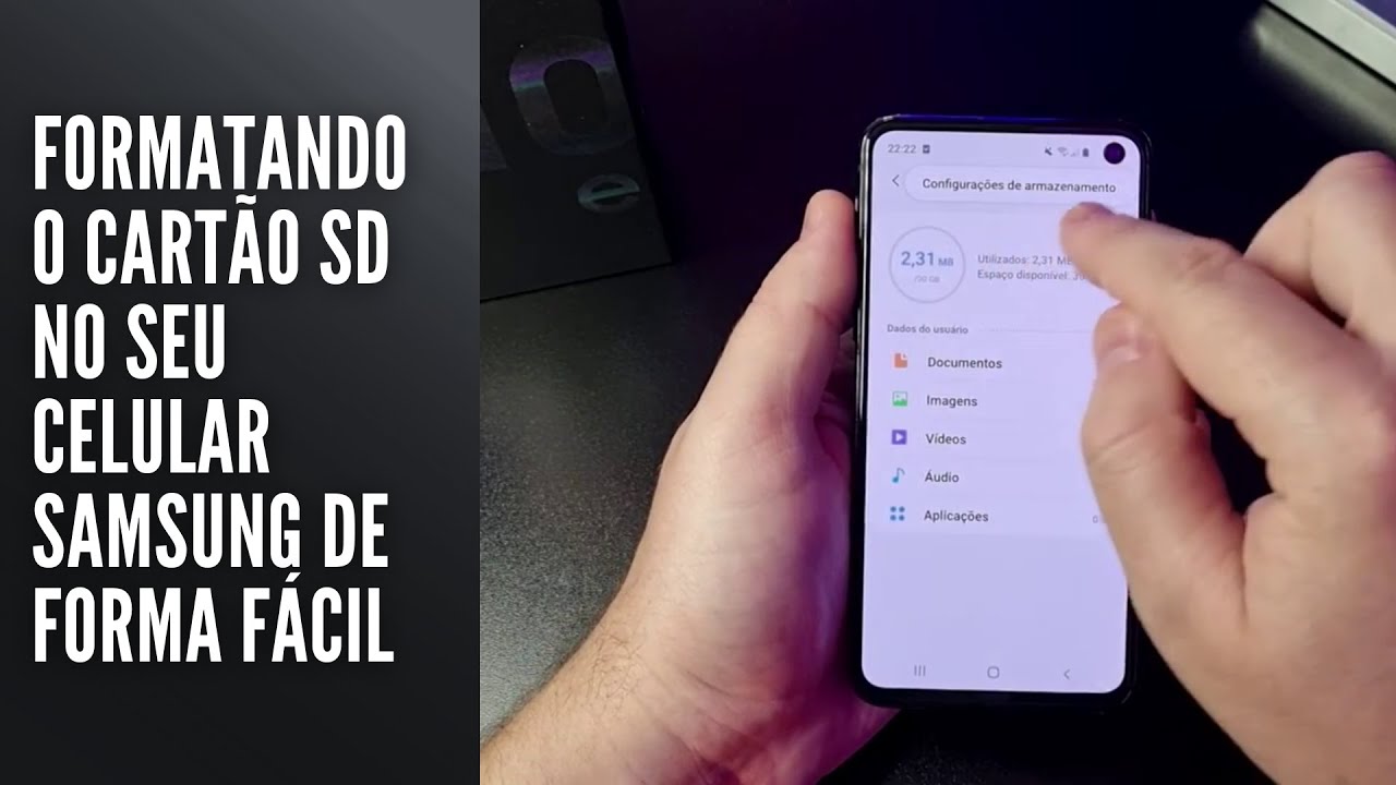 Formatando o cartão SD no seu celular Samsung de forma fácil