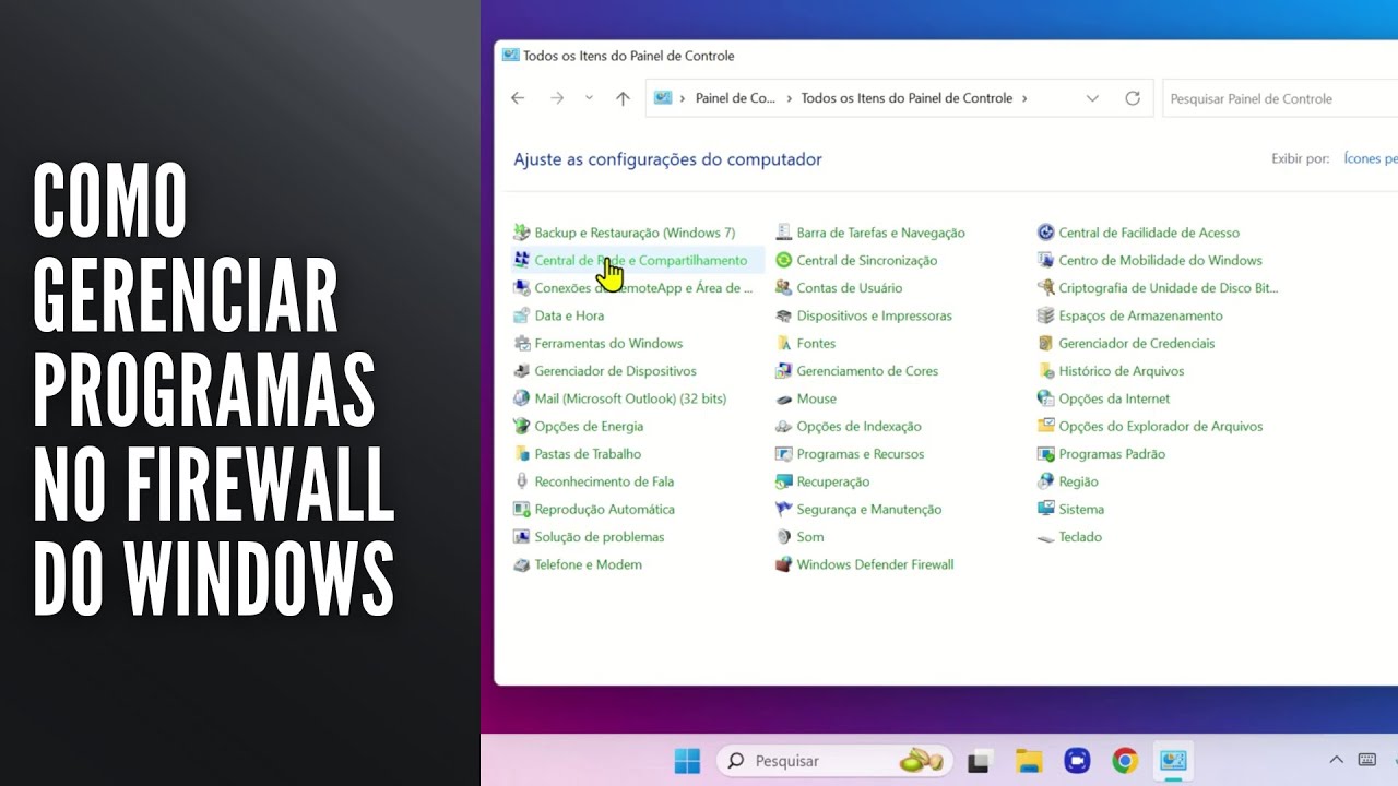 Como Gerenciar Programas no Firewall do Windows
