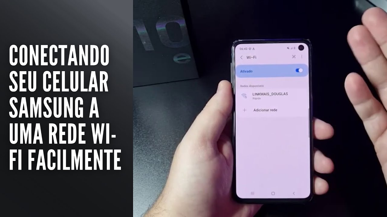 Conectando seu celular Samsung a uma rede Wi Fi facilmente