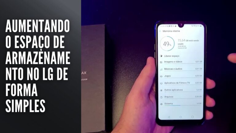 Aumentando o espaço de armazenamento no LG de forma simples