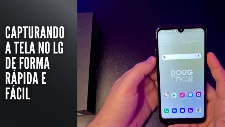 Capturando a tela no LG de forma rápida e fácil