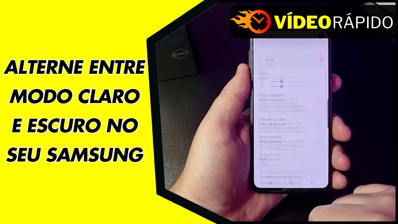 ALTERNE ENTRE MODO CLARO E ESCURO NO SEU SAMSUNG ALTERNE ENTRE MODO CLARO E ESCURO NO SEU SAMSUNG