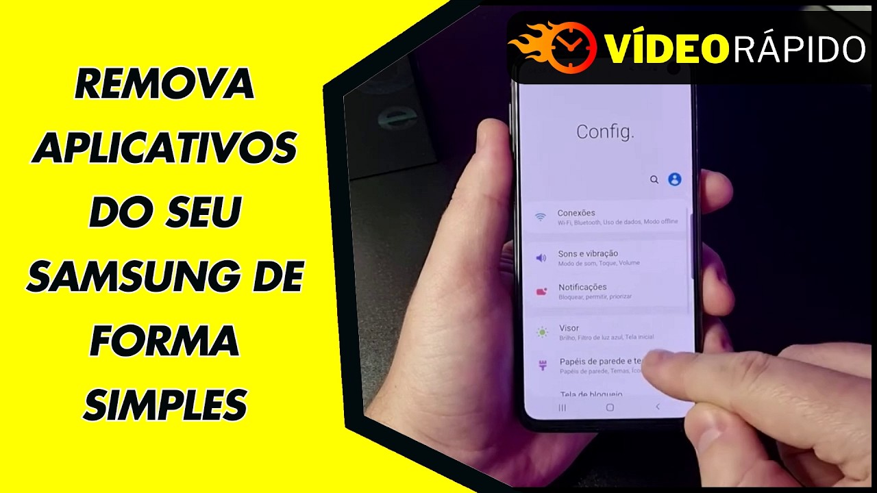 REMOVA APLICATIVOS DO SEU SAMSUNG DE FORMA SIMPLES