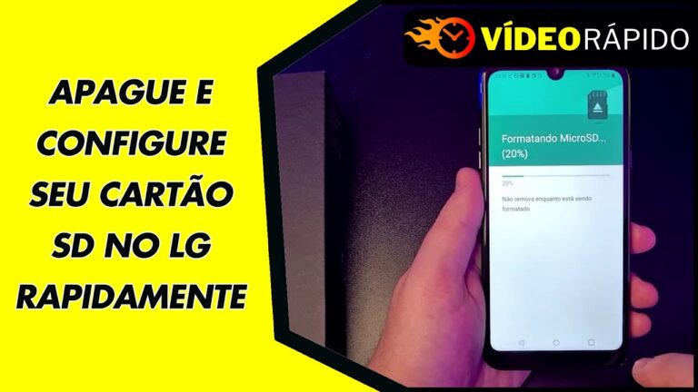 APAGUE E CONFIGURE SEU CARTÃO SD NO LG RAPIDAMENTE