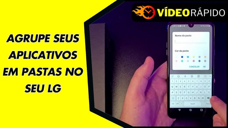 AGRUPE SEUS APLICATIVOS EM PASTAS NO SEU LG
