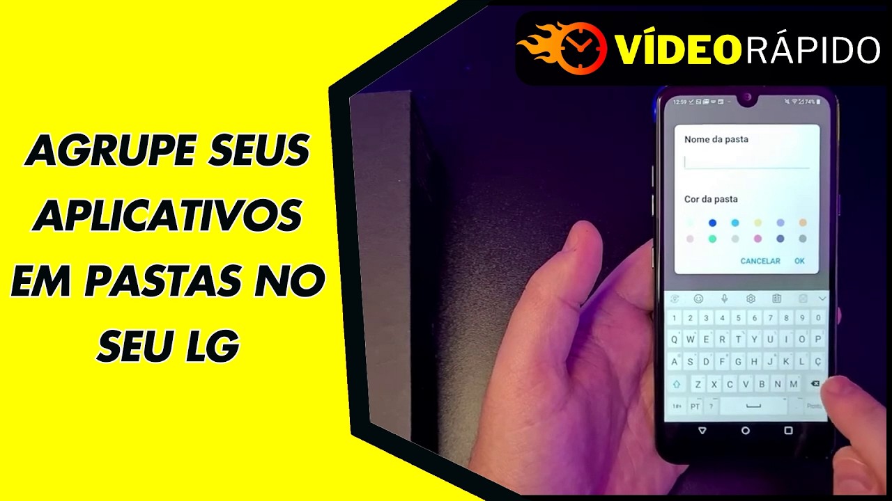 AGRUPE SEUS APLICATIVOS EM PASTAS NO SEU LG