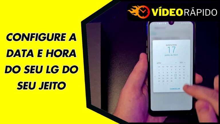 CONFIGURE A DATA E HORA DO SEU LG DO SEU JEITO