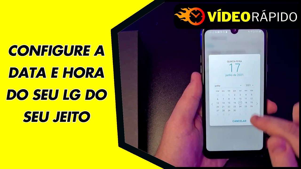 CONFIGURE A DATA E HORA DO SEU LG DO SEU JEITO