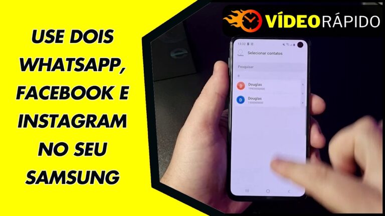 USE DOIS WHATSAPP, FACEBOOK E INSTAGRAM NO SEU SAMSUNG