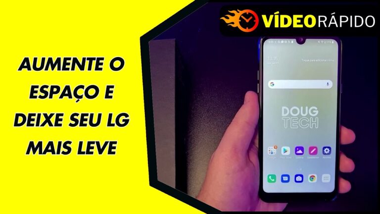 AUMENTE O ESPAÇO E DEIXE SEU LG MAIS LEVE