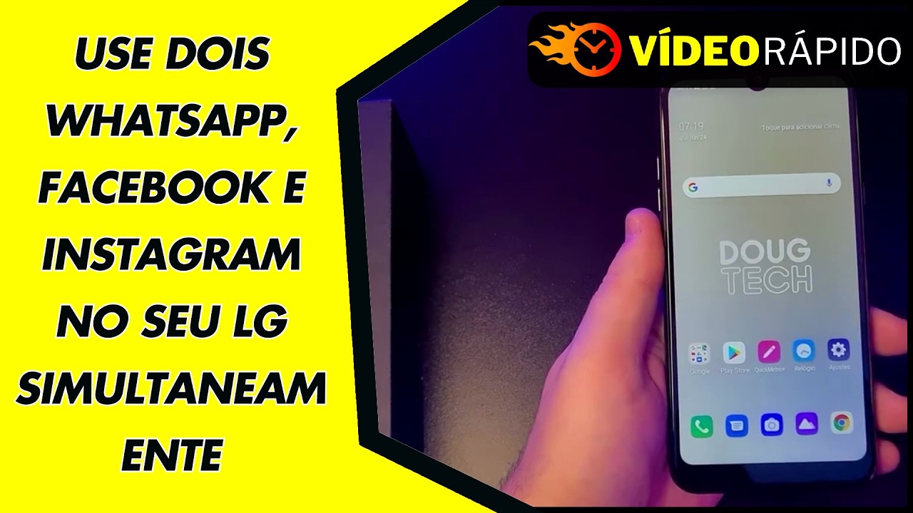 USE DOIS WHATSAPP, FACEBOOK E INSTAGRAM NO SEU LG SIMULTANEAMENTE USE DOIS WHATSAPP, FACEBOOK E INSTAGRAM NO SEU LG SIMULTANEAMENTE
