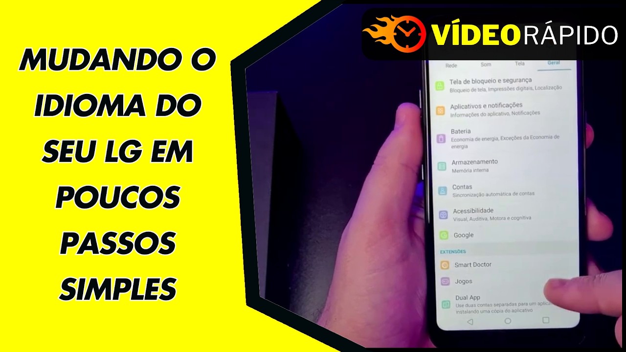 MUDANDO O IDIOMA DO SEU LG EM POUCOS PASSOS SIMPLES MUDANDO O IDIOMA DO SEU LG EM POUCOS PASSOS SIMPLES