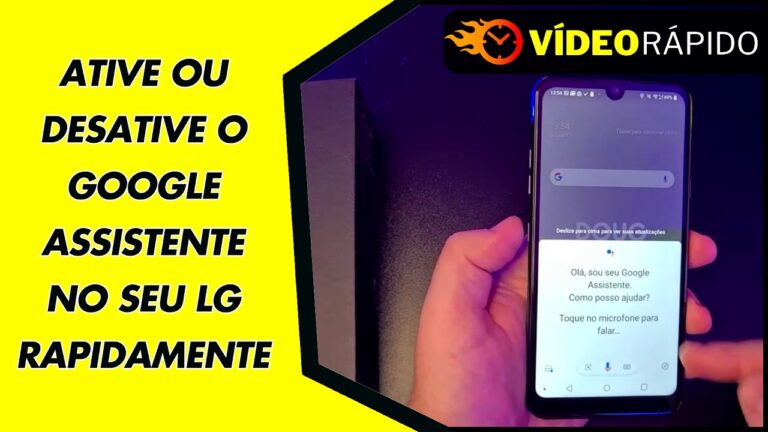 ATIVE OU DESATIVE O GOOGLE ASSISTENTE NO SEU LG RAPIDAMENTE