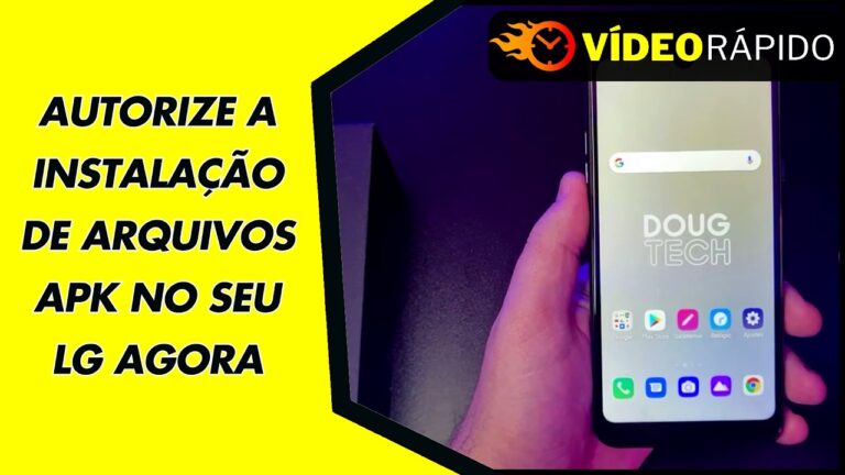 AUTORIZE A INSTALAÇÃO DE ARQUIVOS APK NO SEU LG AGORA