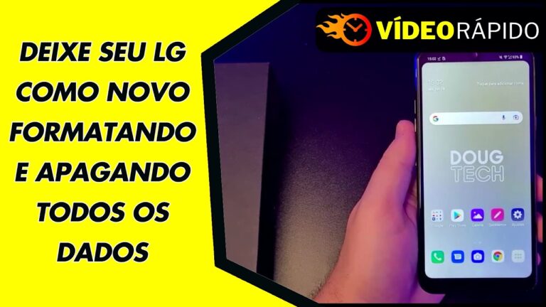 DEIXE SEU LG COMO NOVO FORMATANDO E APAGANDO TODOS OS DADOS