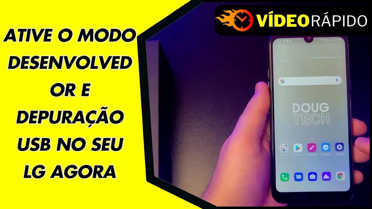 ATIVE O MODO DESENVOLVEDOR E DEPURAÇÃO USB NO SEU LG AGORA ATIVE O MODO DESENVOLVEDOR E DEPURAÇÃO USB NO SEU LG AGORA