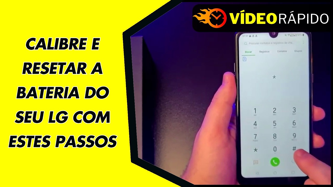 CALIBRE E RESETAR A BATERIA DO SEU LG COM ESTES PASSOS