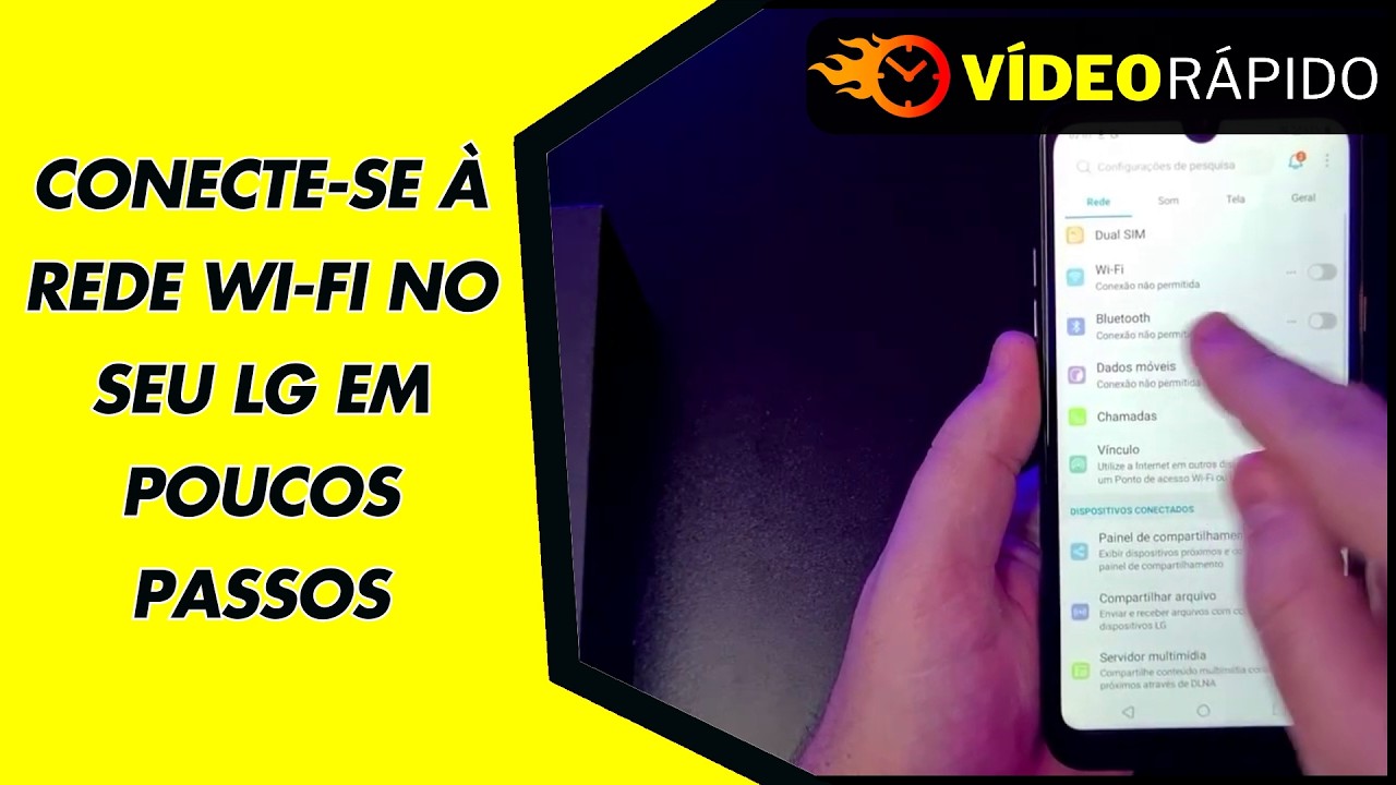 CONECTE SE À REDE WI FI NO SEU LG EM POUCOS PASSOS CONECTE SE À REDE WI FI NO SEU LG EM POUCOS PASSOS