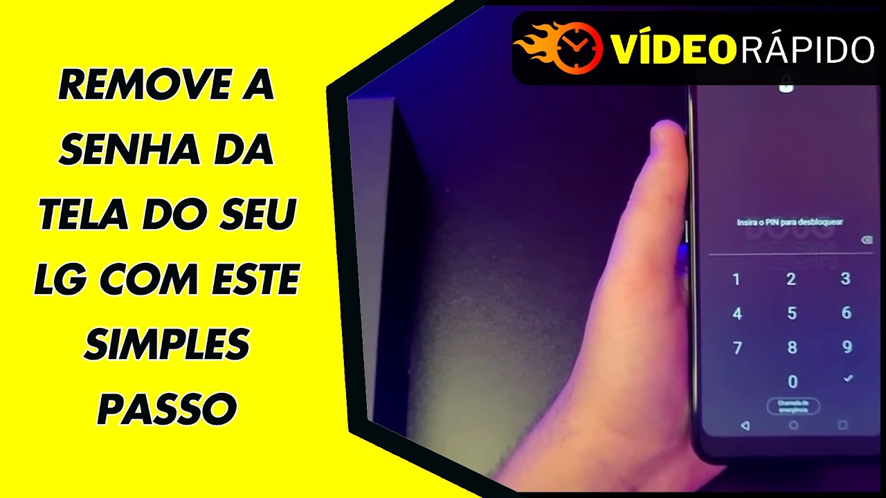 REMOVE A SENHA DA TELA DO SEU LG COM ESTE SIMPLES PASSO