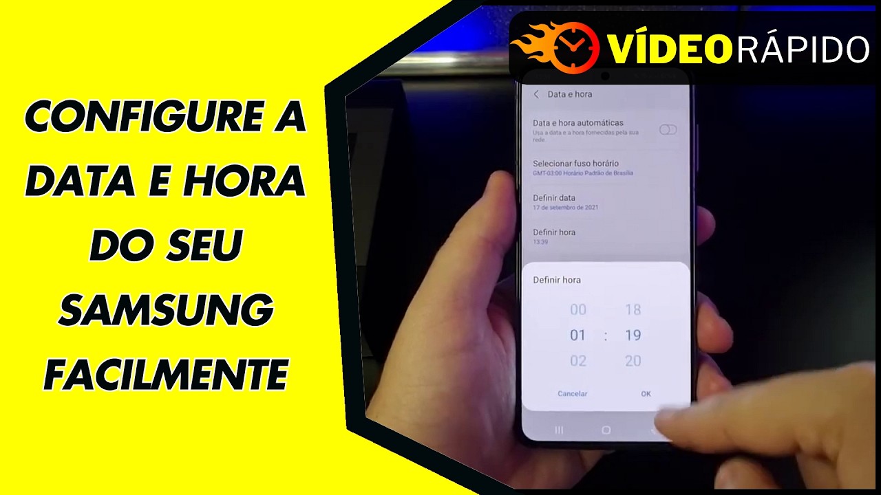 CONFIGURE A DATA E HORA DO SEU SAMSUNG FACILMENTE CONFIGURE A DATA E HORA DO SEU SAMSUNG FACILMENTE