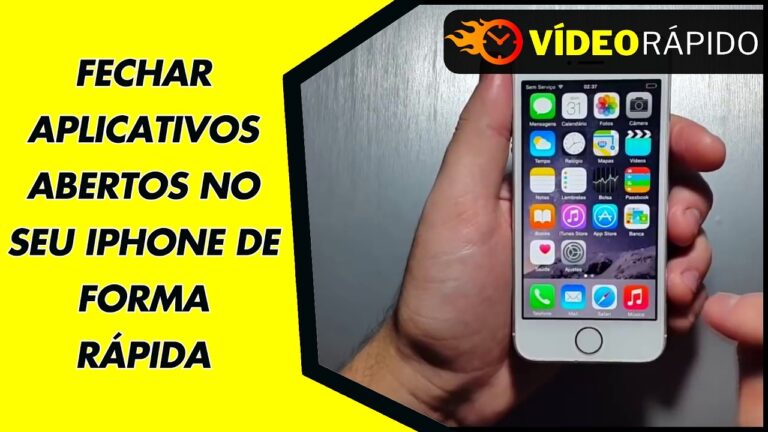 FECHAR APLICATIVOS ABERTOS NO SEU IPHONE DE FORMA RÁPIDA