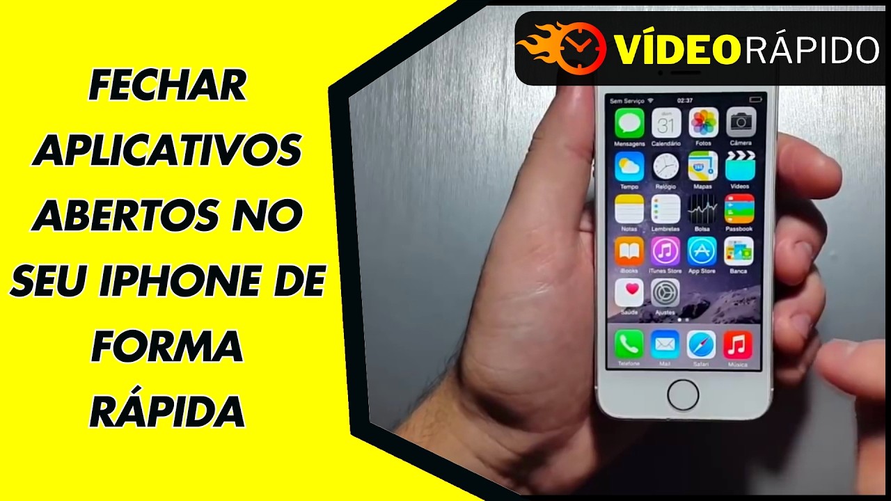 FECHAR APLICATIVOS ABERTOS NO SEU IPHONE DE FORMA RÁPIDA FECHAR APLICATIVOS ABERTOS NO SEU IPHONE DE FORMA RÁPIDA