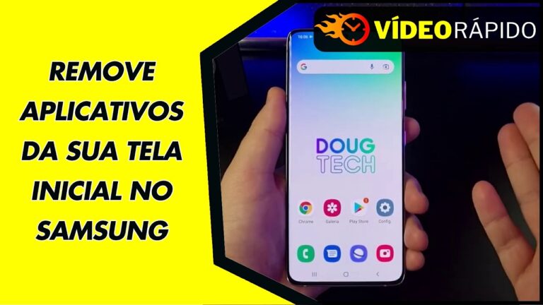 REMOVE APLICATIVOS DA SUA TELA INICIAL NO SAMSUNG REMOVE APLICATIVOS DA SUA TELA INICIAL NO SAMSUNG