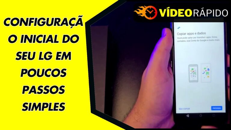 CONFIGURAÇÃO INICIAL DO SEU LG EM POUCOS PASSOS SIMPLES