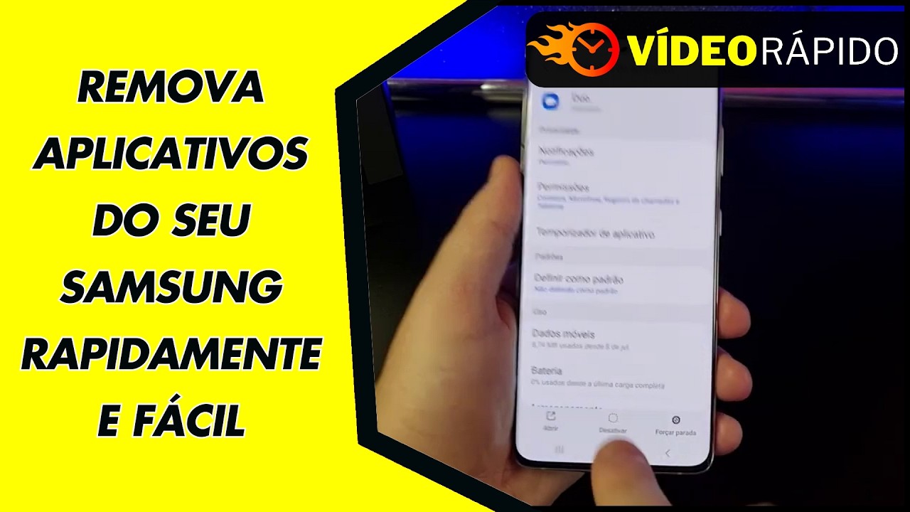 REMOVA APLICATIVOS DO SEU SAMSUNG RAPIDAMENTE E FÁCIL REMOVA APLICATIVOS DO SEU SAMSUNG RAPIDAMENTE E FÁCIL