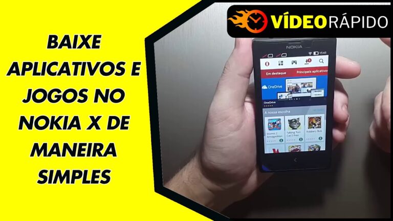 BAIXE APLICATIVOS E JOGOS NO NOKIA X DE MANEIRA SIMPLES
