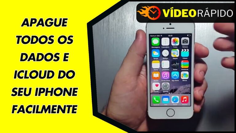 APAGUE TODOS OS DADOS E ICLOUD DO SEU IPHONE FACILMENTE APAGUE TODOS OS DADOS E ICLOUD DO SEU IPHONE FACILMENTE