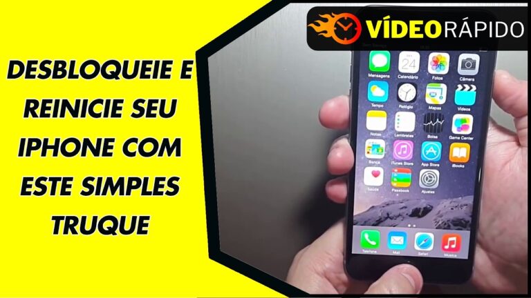 DESBLOQUEIE E REINICIE SEU IPHONE COM ESTE SIMPLES TRUQUE