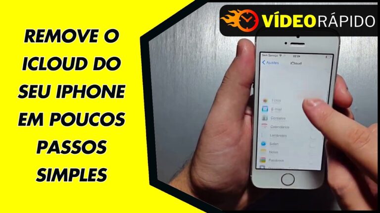 REMOVE O ICLOUD DO SEU IPHONE EM POUCOS PASSOS SIMPLES