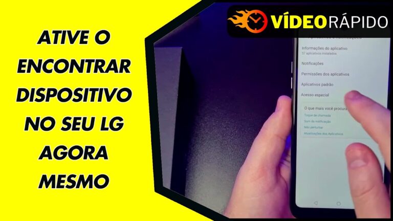 ATIVE O ENCONTRAR DISPOSITIVO NO SEU LG AGORA MESMO