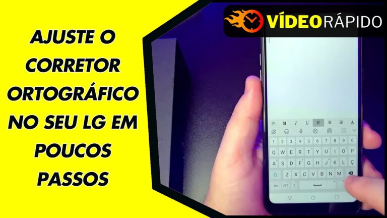 AJUSTE O CORRETOR ORTOGRÁFICO NO SEU LG EM POUCOS PASSOS AJUSTE O CORRETOR ORTOGRÁFICO NO SEU LG EM POUCOS PASSOS