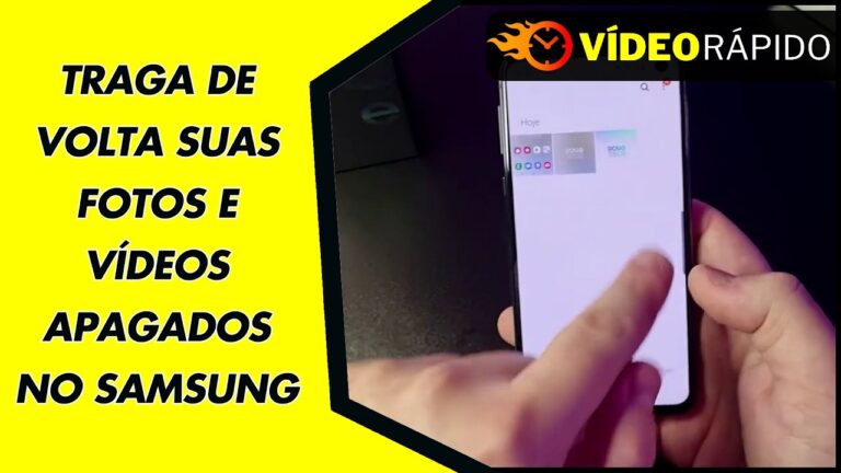 TRAGA DE VOLTA SUAS FOTOS E VÍDEOS APAGADOS NO SAMSUNG