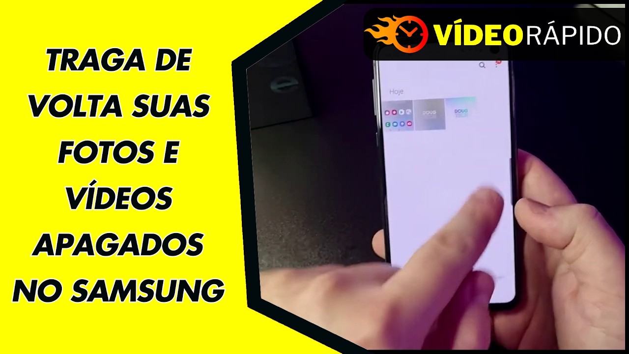 TRAGA DE VOLTA SUAS FOTOS E VÍDEOS APAGADOS NO SAMSUNG