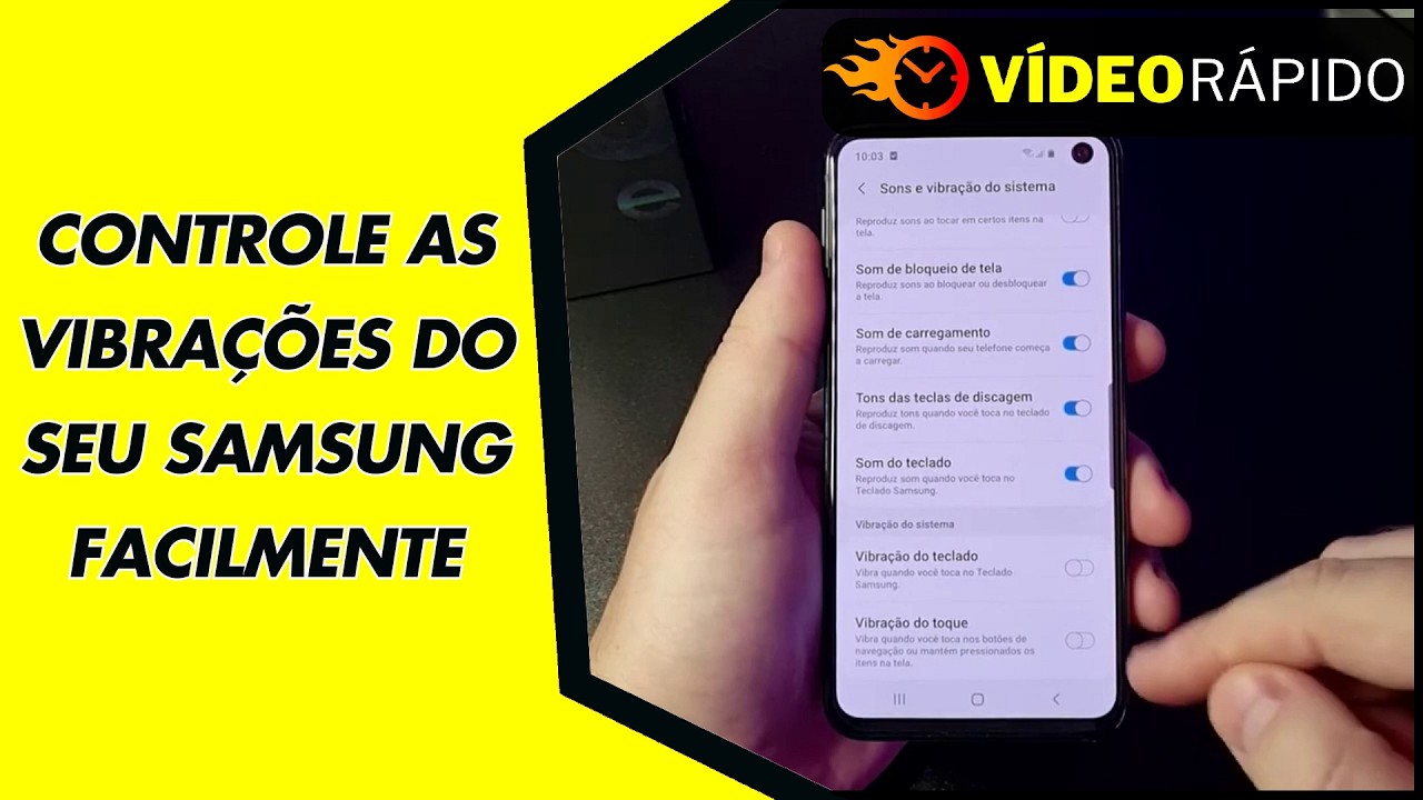 CONTROLE AS VIBRAÇÕES DO SEU SAMSUNG FACILMENTE