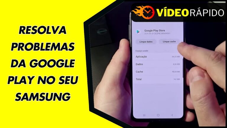 RESOLVA PROBLEMAS DA GOOGLE PLAY NO SEU SAMSUNG