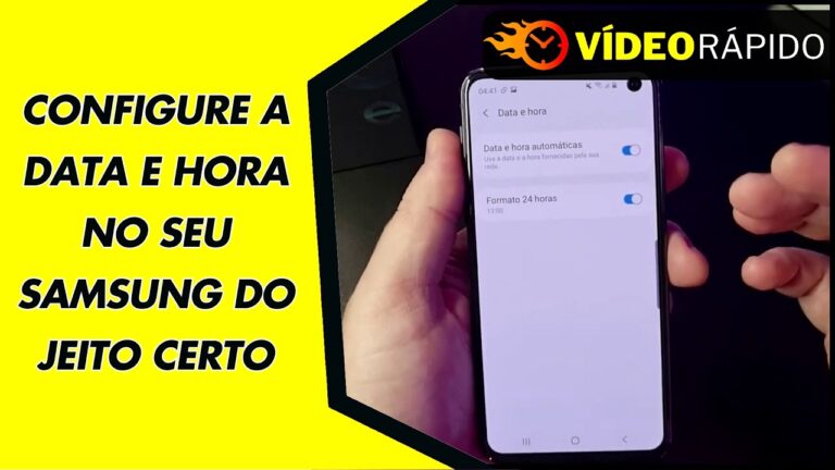 CONFIGURE A DATA E HORA NO SEU SAMSUNG DO JEITO CERTO