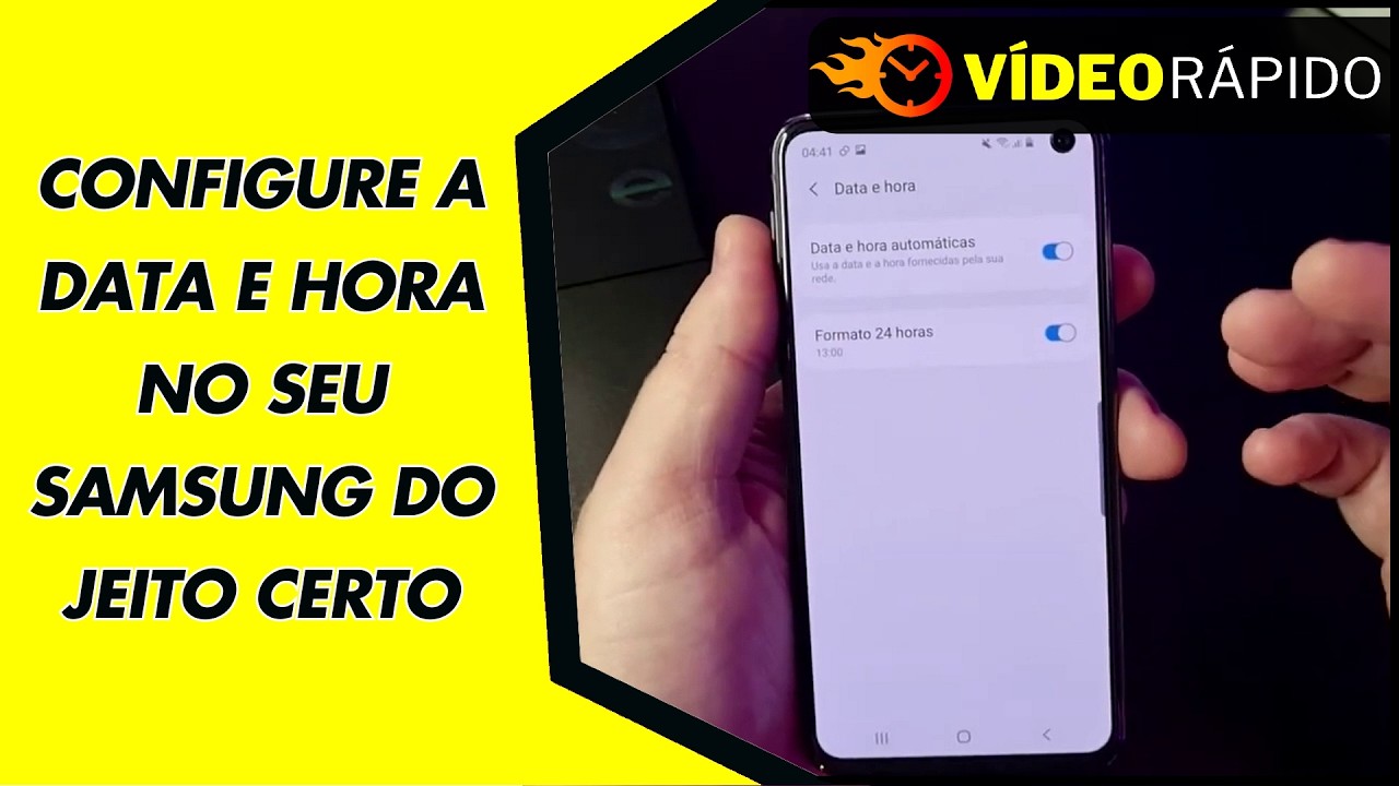 CONFIGURE A DATA E HORA NO SEU SAMSUNG DO JEITO CERTO CONFIGURE A DATA E HORA NO SEU SAMSUNG DO JEITO CERTO