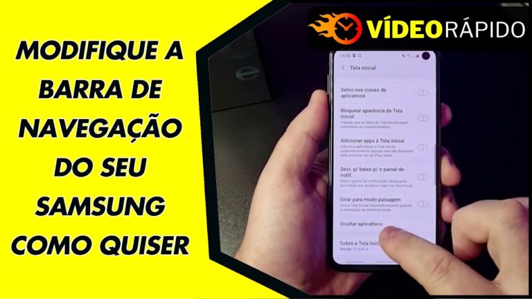 MODIFIQUE A BARRA DE NAVEGAÇÃO DO SEU SAMSUNG COMO QUISER