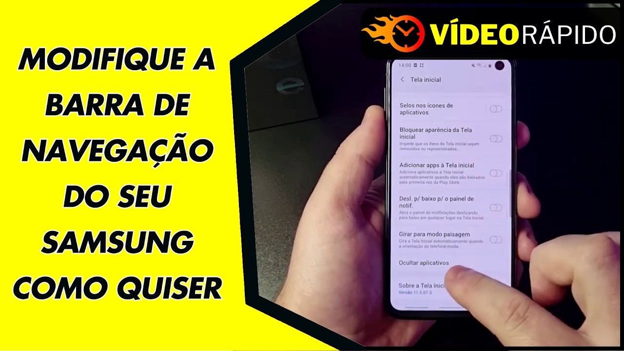 MODIFIQUE A BARRA DE NAVEGAÇÃO DO SEU SAMSUNG COMO QUISER MODIFIQUE A BARRA DE NAVEGAÇÃO DO SEU SAMSUNG COMO QUISER
