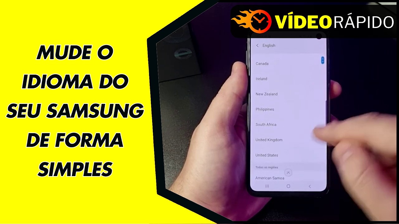 MUDE O IDIOMA DO SEU SAMSUNG DE FORMA SIMPLES MUDE O IDIOMA DO SEU SAMSUNG DE FORMA SIMPLES