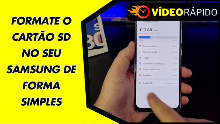 FORMATE O CARTÃO SD NO SEU SAMSUNG DE FORMA SIMPLES