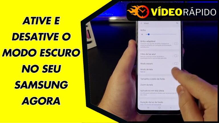 ATIVE E DESATIVE O MODO ESCURO NO SEU SAMSUNG AGORA